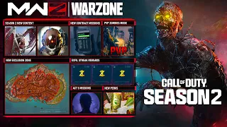 HUGE MW3 Zombies Season 2 Content Update! (New Exclusion Zone, PVP Mode, & MORE) - Modern Warfare 3