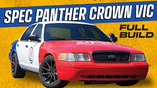 Full Build: Crime-Busting Crown Vic Turns Into A Spec Panther Racing Machine