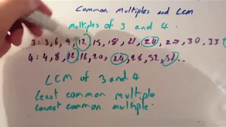 LCM and Common Multiples - Corbettmaths