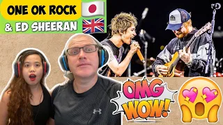 ONE OK ROCK x ED SHEERAN - SHAPE OF YOU | REACTION!🇯🇵🇬🇧