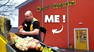 I Worked in a RUSSIAN Supermarket for the Day | Chizhik Supermarket