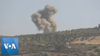 Russian Airstrikes Hit Syrian Town