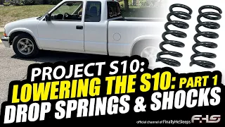 Installing Lowering Coils & Shocks on Chevy S-10 (Jimmy Sonoma Blazer S-15) - Project S10 (Ep.5)