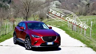 TEST su STRADA Mazda CX-3 2019 - il diesel dai consumi RECORD!