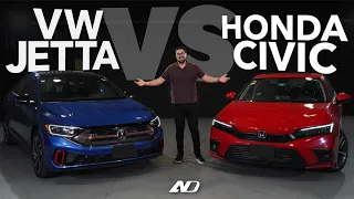Honda Civic vs Volkswagen Jetta - ¿Cuál te da más valor por tu dinero? | Comparativa
