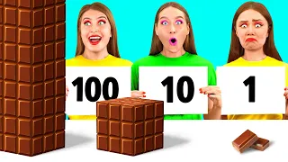 100 Слоев Еды Челлендж | Сумасшедший Челлендж от DoDo Challenge