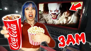 DO NOT WATCH IT MOVIE ON CINEMA AT 3AM!! * OMG PENNYWISE CAME TO MY HOUSE !! *