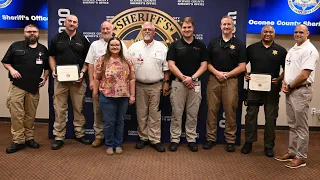 OCSO Recognizes Local EMS Paramedics for Outstanding Service