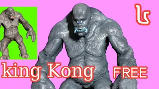 king Kong green screen no copyright free