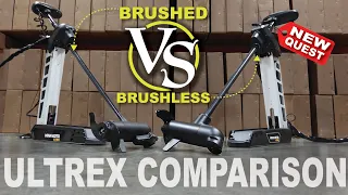 Minn Kota Ultrex Quest vs Brushed Ultrex.. What's The Difference?? ULTIMATE COMPARISON!