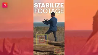 How to STABILIZE SHAKY FOOTAGE in HitFilm Express #Shorts