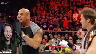 WWE Raw 2/6/17 Goldberg accepts Lesnars Challenge and KO is Next