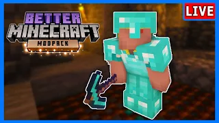 🔴Live - Better Minecraft | How many Diamonds Can I find? | SkuftCraft SMP