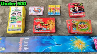 Diwali Crackers Under Rs 500 | Diwali Stash 2023 | Fireworks Testing 2023 | Kids Crackers Part - 2