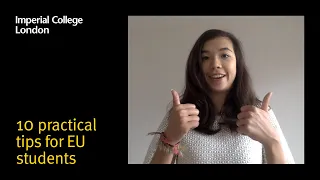 Ten tips for EU students joining Imperial College London