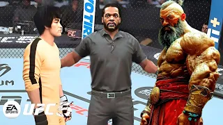 PS5| Bruce Lee vs. Great Tibetan Healer (EA Sports UFC 5)