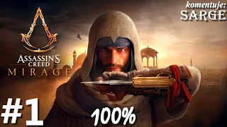 Zagrajmy w Assassin's Creed Mirage PL (100%) odc. 1 - Młody złodziejaszek Basim