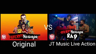 Secret Neighbor Song - "No Keepin' Secrets" Part 2 (Scene Comparisons)