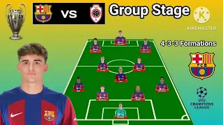 Barcelona vs Antwerp ~ Barcelona With Balde & Ferran Group Stage Champions League 2023/24