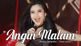 ANGIN MALAM - DONA LEONE | Woww VIRAL Suara Menggelegar Lady Rocker Indonesia | SLOW ROCK