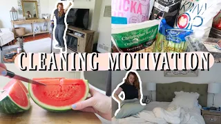 GET MY LIFE TOGETHER | Cleaning Motivation + Costco Haul + Food Prep