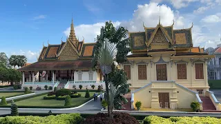 Exploring the Majestic Royal Palace in Phnom Penh 🇰🇭 Trip to Cambodia 2023