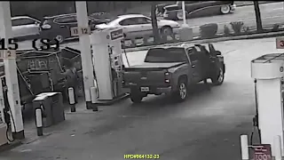 Robbery bodily injury at convenience store gas pumps at 7600 East Freeway. Houston PD #964132-23