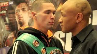 TONY BELLEW v ISAAC CHILEMBA - HEAD TO HEAD @ FINAL PRESS CONFERENCE / NO RETREAT NO SURRENDER