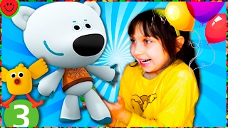 MiMiMishki Play the game Cartoon Bears Children's educational mini games with Keshoy cloud  2017