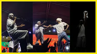 Watch how Larruso Shutdown High School Leavers Party in the Park with Energetic Performance on Stage