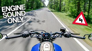 Harley-Davidson Sportster S sound [RAW Onboard]