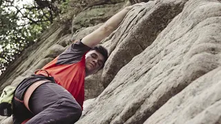 Rock climbing in Ukraine: Buki, Poseidon 6c