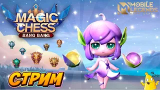 игра с подписчиками и розыгрыши пропусков mobile legends Magic Chess магические шахматы