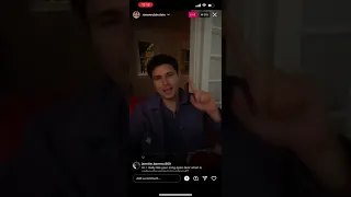 Ronen Rubinstein Instagram Live - April 11, 2022.