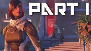 Destiny Gameplay Walkthrough Part 1 - A Guardian Rises - Mission 1 (PS4)