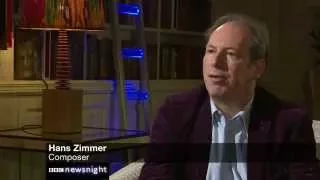 Hans Zimmer on BBC 2’s Newsnight 04/10/2013