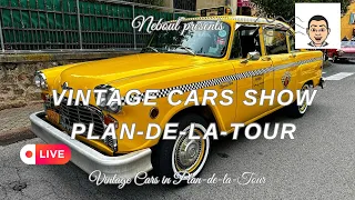 Vintage Cars Show Live in Le Plan-de-la-Tour