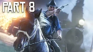 Red Dead Redemption 2 Gameplay Walkthrough, Part 8 - Train Heist! (RDR 2 PS4 Pro Gameplay)