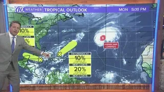 There are 2 areas of possible tropical development