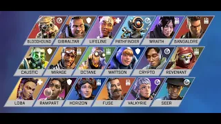 Apex Legends - All Characters Intro (Season 0 to 10)