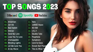 Hot 100 Billboard Playlist 2023 | Charlie Puth, Dua Lipa, Selena Gomez, Ed Sheeran | Best Pop Music