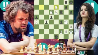 Magnus Carlsen vs Tania Sachdev chess game 53