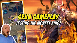 SEUN GAMEPLAY TESTING | Arena, VOC, and boss fights with M Seun!