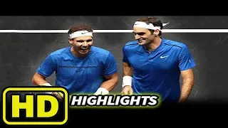 Nadal/Federer vs Sock/Querrey ● Laver Cup 2017 (HD) Highlights ###44