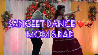 Sangeet Dance Performance of My Mom and Dad🤩✨💃