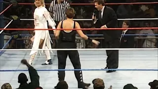 Alundra Blayze vs Lioness Asuka . WWF women's championship (1995)