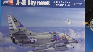 Sprue review Hobby Boss 1/48 A-4E Skyhawk, New tool