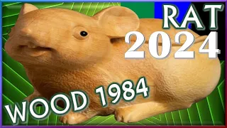 ✪ Rat Horoscope 2024 | Wood Rat 1984 | February 2, 1984 to February 19, 1985