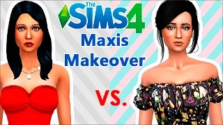 The Sims 4 CAS - Maxis Makeover (Смена имиджа) # 3 - Bella Goth (Бэлла Гот)