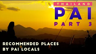 PAI Thailand Part 3 - Yun Lai, Tham Lod Cave and Kiew Lom View Point